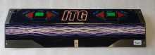 ROXOR IN THE GROOVE Arcade Game METAL CONTROL PANEL #9601 