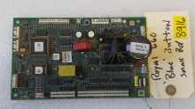 ROYAL VENDORS 660 BLUE BUTTON Small Board #836-134 (8916)