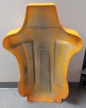 SEGA Arcade Game MOLDED PLASTIC SEAT BACK #8766 