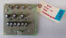 SEGA Arcade Machine Game PCB Printed Circuit RGB to BNC ADAPTER Board #5688 for sale 