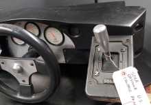 SEGA DAYTONA USA Arcade Game STEERING CONTROL PANEL Assembly (2513) 