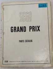 SEGA GRAND PRIX Arcade Game Parts Catalog #6283 