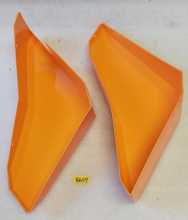 SEGA HARLEY DAVIDSON / LA RIDERS  Arcade Game PLEXIGLASS HEADER END CAPS #8659