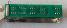 SEGA RALLY Arcade Game DASHBOARD BUTTON Assembly (2398) 