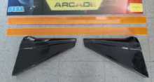 SEGA STAR WARS TRILOGY DELUXE Arcade Game PLEXIGLASS HEADER & PLASTIC TRIM PIECES #9539 