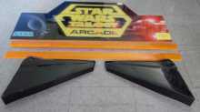 SEGA STAR WARS TRILOGY DELUXE Arcade Game PLEXIGLASS HEADER & PLASTIC TRIM PIECES #9539 