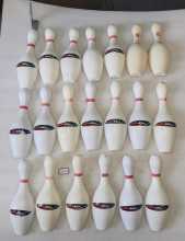 SHUFFLE ALLEY Arcade Game REPLACEMENT BOWLING PIN Lot of 20 (2243) 