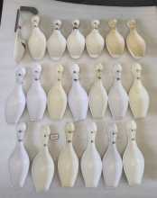 SHUFFLE ALLEY Arcade Game REPLACEMENT BOWLING PIN Lot of 20 (2243) 