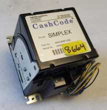 SIMPLEX CASH CODE #AMZ-SMP-USA Dollar Bill Validator Acceptor DBA (8664)