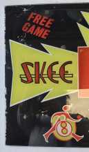 SKEE BALL Arcade Game PLEXIGLASS MARQUEE #8328 