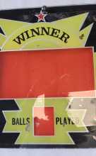 SKEE BALL Arcade Game PLEXIGLASS MARQUEE #8328