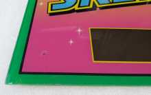 SKEE BALL TOO Arcade Game PLEXIGLASS MARQUEE #8972 