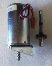 SMART INDUSTRIES CRANE 32V MOTOR & BRACKET #990-026 w GEAR (9432)