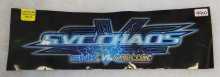 SNK CAPCOM Arcade Game SVC CHAOS LAMINATED Overhead Marquee Header #9900 