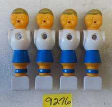 SOCCER FOOSBALL Arcade Game REPLACEMENT MAN Lot of 4 #9276 