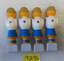 SOCCER FOOSBALL Arcade Game REPLACEMENT MAN Lot of 4 #9276