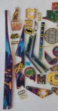 STERN BATMAN PREMIUM / LE Pinball Machine 39 PIECE PLASTIC Set #74 