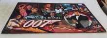 STERN JAMES BOND 007 60th ANNIVERSARY Pinball Machine AUTHENTIC ORIGINAL BACKGLASS (2070)