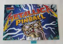 STERN METALLICA PREMIUM Pinball FLYER SHOT MAP Poster for sale #5793 