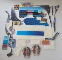 STERN NASCAR Pinball Machine Incomplete Plastic Set (2325)