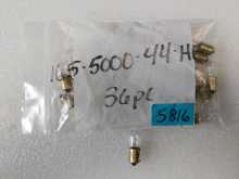 STERN PINBALL #165-5000-44-HF #44 Bulb, Clear Heavy Filament Lot of 36 (5816)