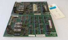 STERN Pinball SYSTEM 1 SOUND Board #6056 - LOT of 2  
