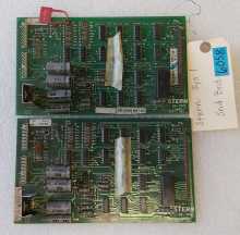 STERN Pinball SYSTEM 1 SOUND Board #6058 - LOT of 2 