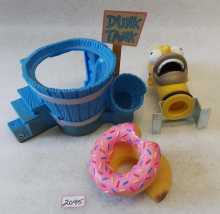 STERN SIMPSONS KOOKY CARNIVAL Redemption Game DUNK TANK, HOMER'S HEAD, DONUT MOLDED Plastics (2095)
