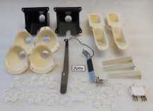 STERN SIMPSONS KOOKY CARNIVAL Redemption Game SCOOP PLASTICS Lot (2093) 