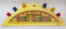 STERN SIMPSONS KOOKY CARNIVAL Redemption Game TOPPER MARQUEE #545-6175-01 (7159)
