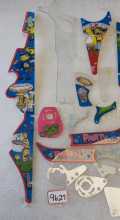 STERN THE SIMPSONS PINBALL PARTY Pinball Machine INCOMPLETE PLASTIC Set #9627