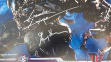 STERN TRANSFORMERS PRO Pinball Translite signed by STERN & GOMEZ #830-8427-AA (9249) 