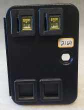 SUZO HAPP UNIVERSAL DOUBLE ENTRY Arcade Coin Door 9.5 in x 6.25 in (2169) 