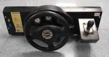 Sega OUTRUN 2 Arcade Game  STEERING CONTROL PANEL #9741 
