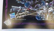 TERN TRANSFORMERS PRO Pinball Machine Translite signed by GOMEZ #830-8427-AA