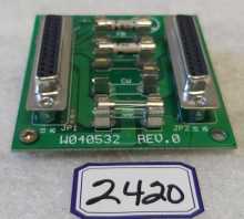 THE REALLY BIG CRANE CO. Arcade Game GANTRY CONVERTING Board #W0405320 (2420)