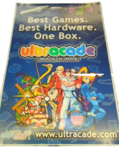 ULTRACADE Arcade Game Laminated Ad Poster Artwork