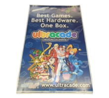 ULTRACADE Arcade Game Laminated Ad Poster Artwork