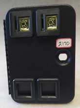 UNIVERSAL DOUBLE ENTRY Arcade Coin Door 9.5 in x 6.25 in (2170) 