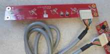 USI VENDO VUE 30/40 GLASS FRONT DRINK Vending Machine DROP SENSOR Board Set (2422) 