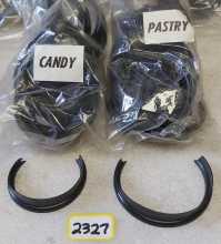Vending Machine UNIVERSAL COIL PRODUCT PUSHERS (Black) - AP, Rowe, USI, National, AMS - Lot of 140 (2327) 