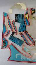 WILLIAMS DEMOLITION MAN Pinball Machine INCOMPLETE PLASTIC Set #9629 