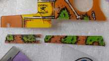 WILLIAMS JUNK YARD Pinball Machine INCOMPLETE PLASTIC Set #9682
