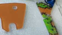 WILLIAMS JUNK YARD Pinball Machine INCOMPLETE PLASTIC Set #9683