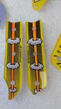 WILLIAMS PARTY ZONE Pinball Machine INCOMPLETE PLASTIC Set #9687 