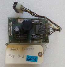 WILLIAMS Pinball FLIPPER POWER SUPPLY Board - #6013 