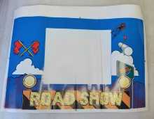 WILLIAMS RED & TED'S ROAD SHOW Pinball Machine COIN DOOR Decal (2554)