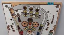 WILLIAMS TAXI RED HAIR VERSION MIRCO Pinball Machine Playfield  #5429