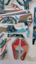 WILLIAMS TERMINATOR 2 Pinball Machine INCOMPLETE PLASTIC Set #9606