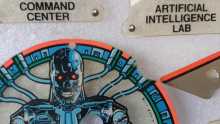 WILLIAMS TERMINATOR 2 Pinball Machine INCOMPLETE PLASTIC Set #9630